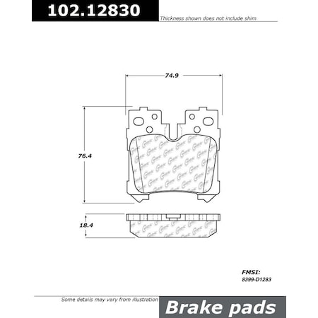 CTEK Brake Pads,102.12830